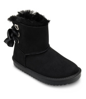 Śniegowce dziecięce W.S Shoes C-06 Czarne