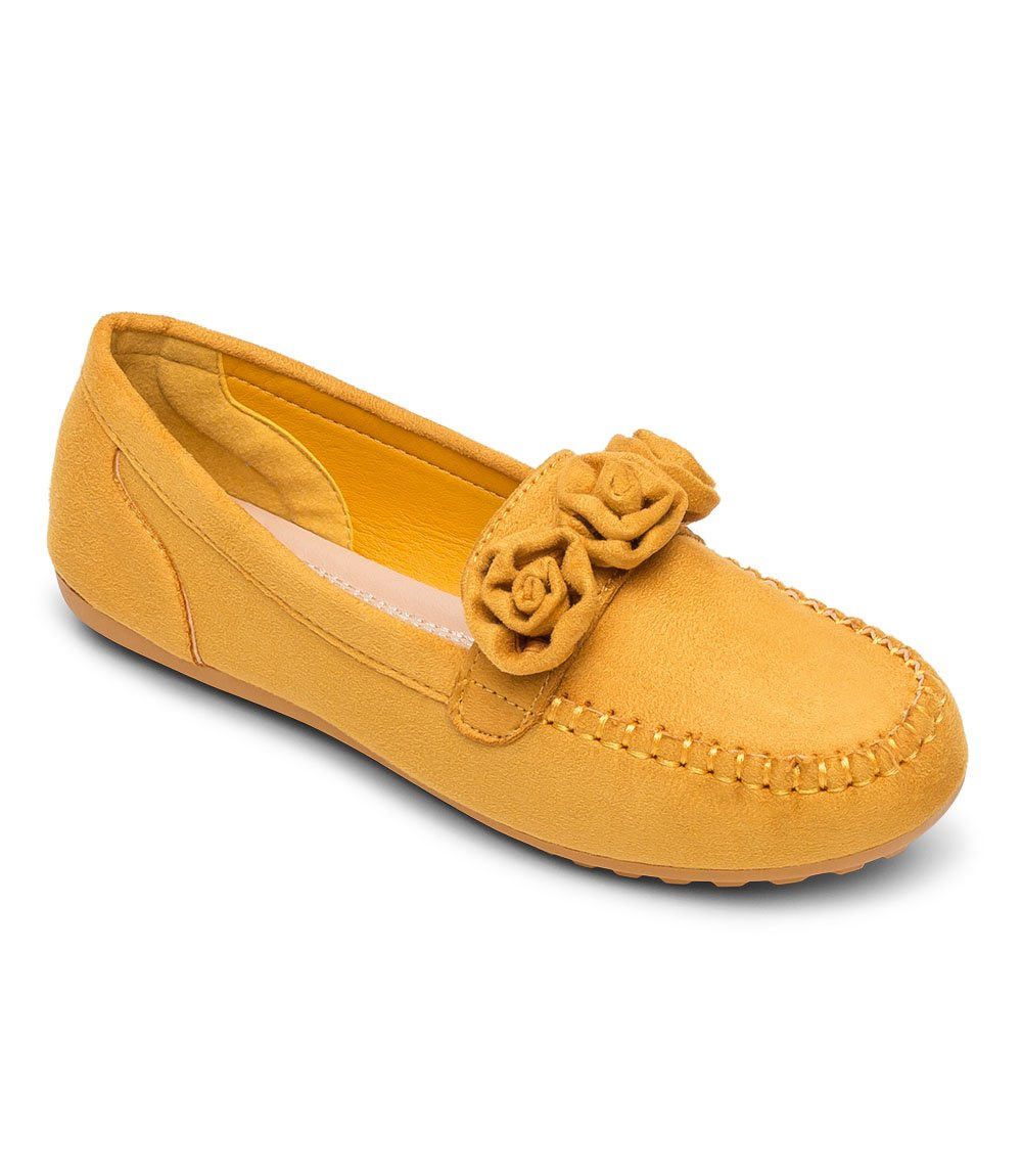 Mokasyny damskie Abloom 195-2 Żółte
