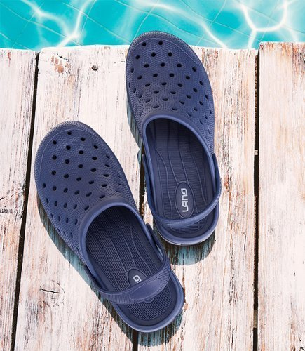 Klapki męskie basenowe Lano KL-4-0216 Granatowe