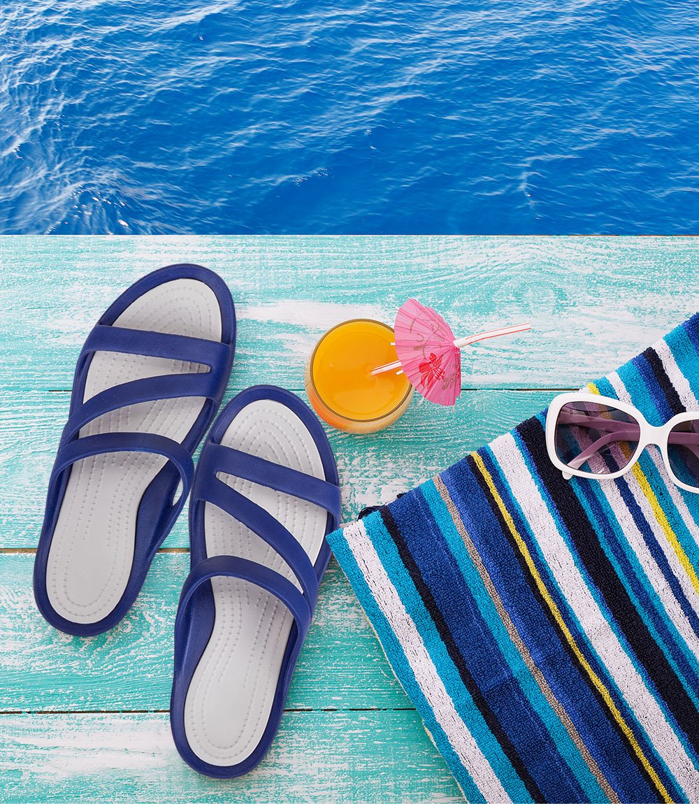 Klapki damskie Realpaks SLJ-15 Granatowe