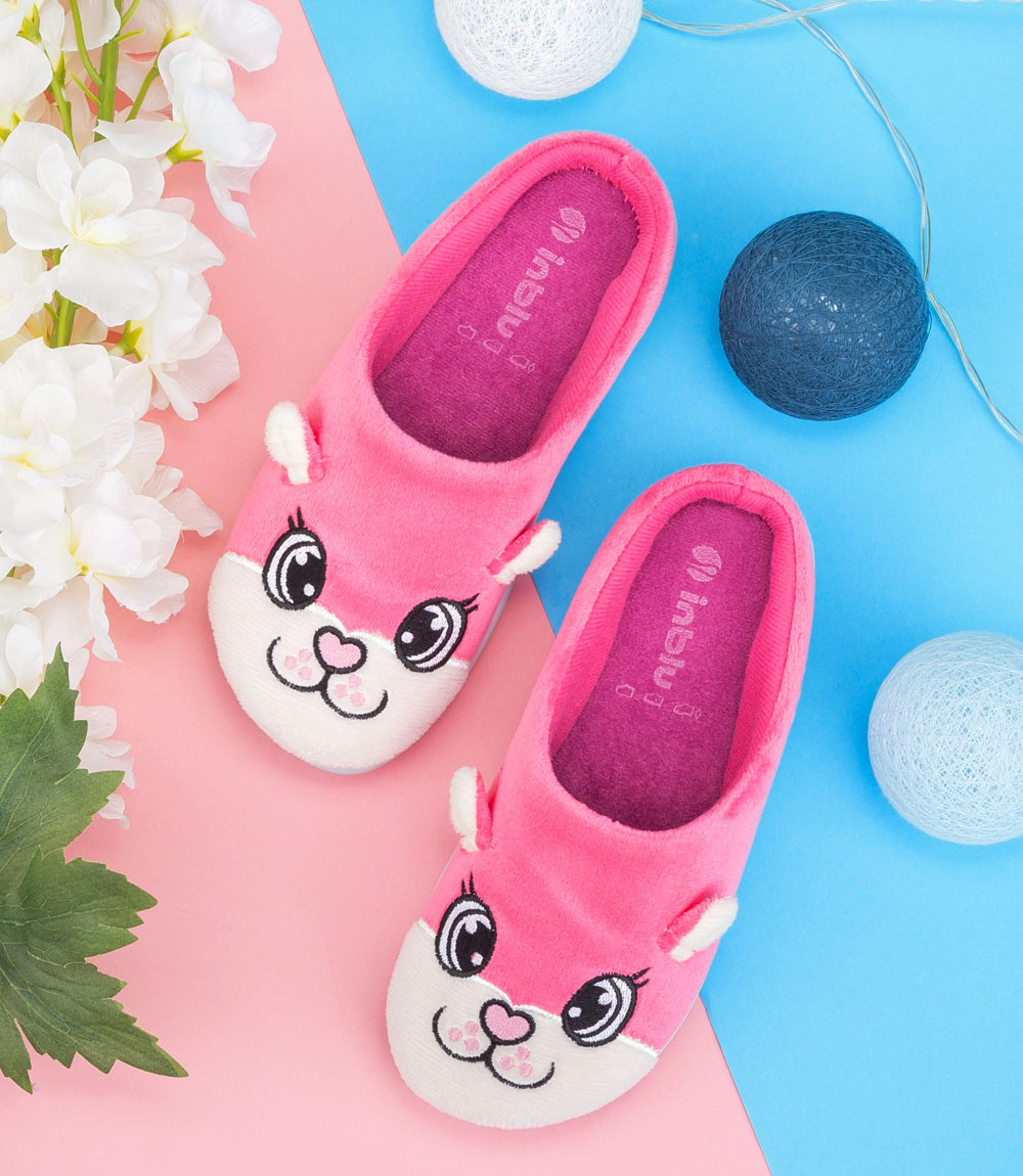 Kapcie dziecięce Inblu B9-34 Ciemny Róż