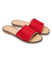 Klapki damskie Abloom SY693 Czerwone