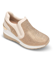 Buty sportowe damskie Super Mode 5162 Beżowe