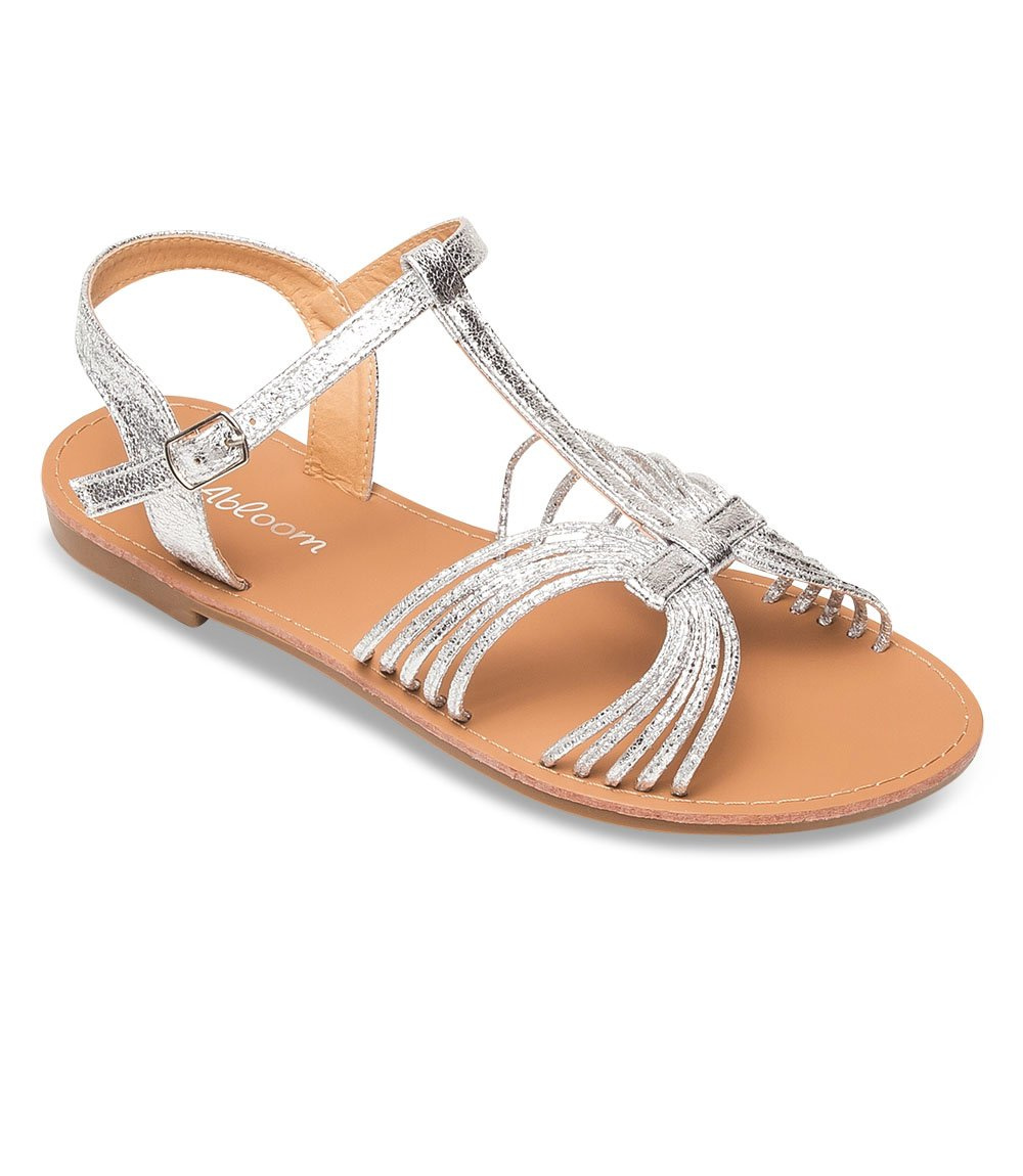 Sandałki damskie Abloom SY793 Srebrne