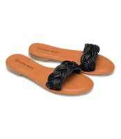 Klapki damskie Laura Mode F-40 Czarne