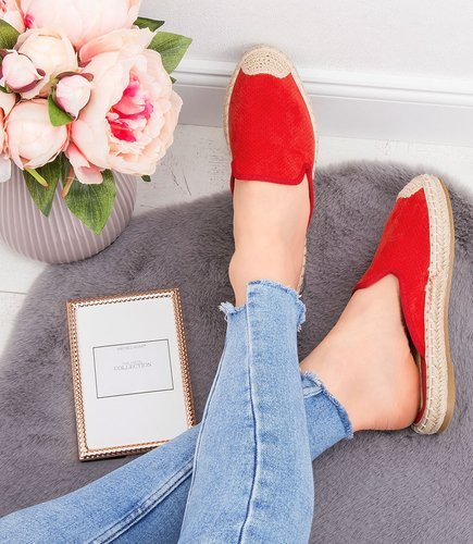 Klapki damskie Coura 4821 Czerwone