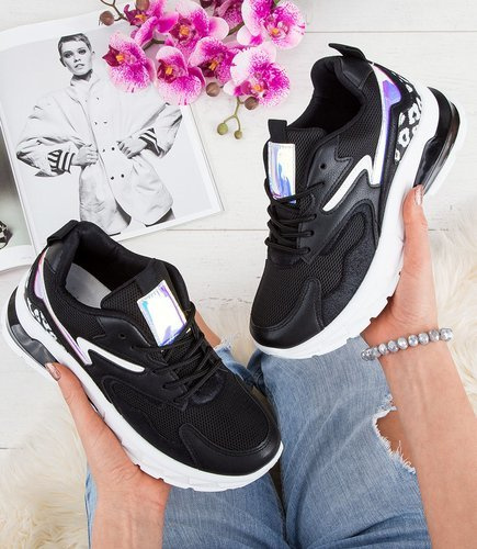 Buty sportowe Foreverfolie F3236 Czarne