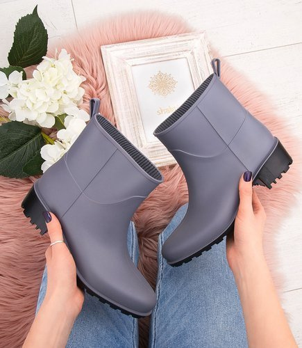 Kalosze damskie Realpaks BG-5/2 Szare