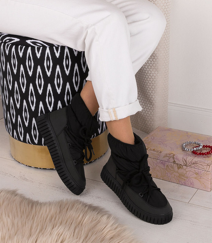 Śniegowce damskie Jankowski JK/B-3-403 Czarne