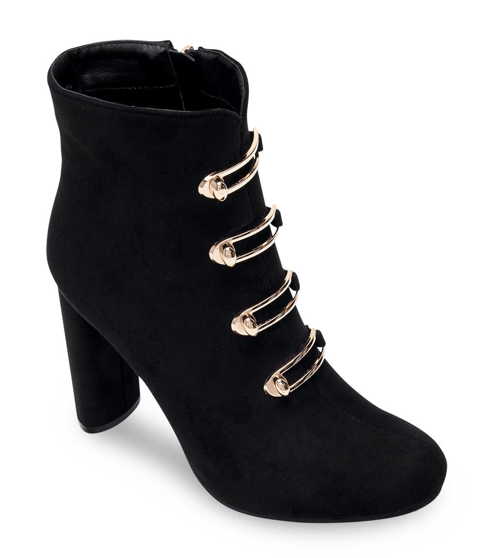 Botki damskie Bello Star B8817 Czarne