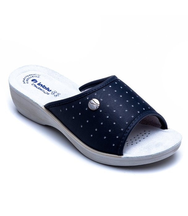Klapki damskie Inblu PL-45 Granatowe