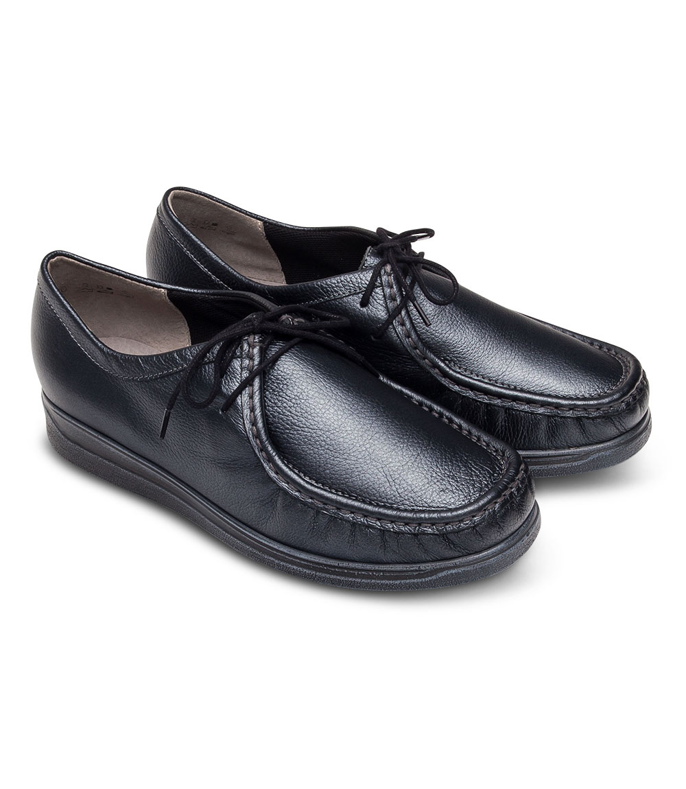 Półbuty damskie Pesco 2114 Grafit/Metalic