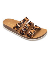 Klapki damskie Super Mode 1655 Panterka