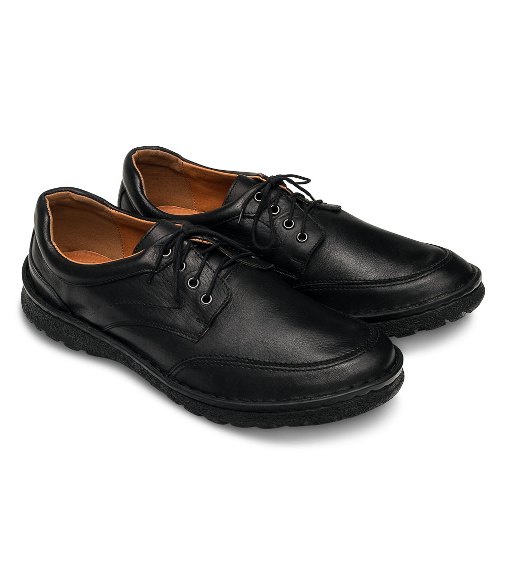 Półbuty męskie Łukbut 947 Czarne