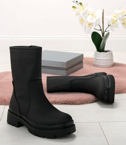 Botki damskie Lady Glory HQ267 Czarne