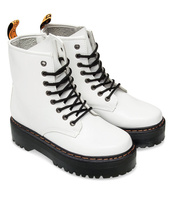 Glany damskie N/M KS-1255 Białe