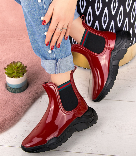 Kalosze damskie Realpaks F-200 Czerwone