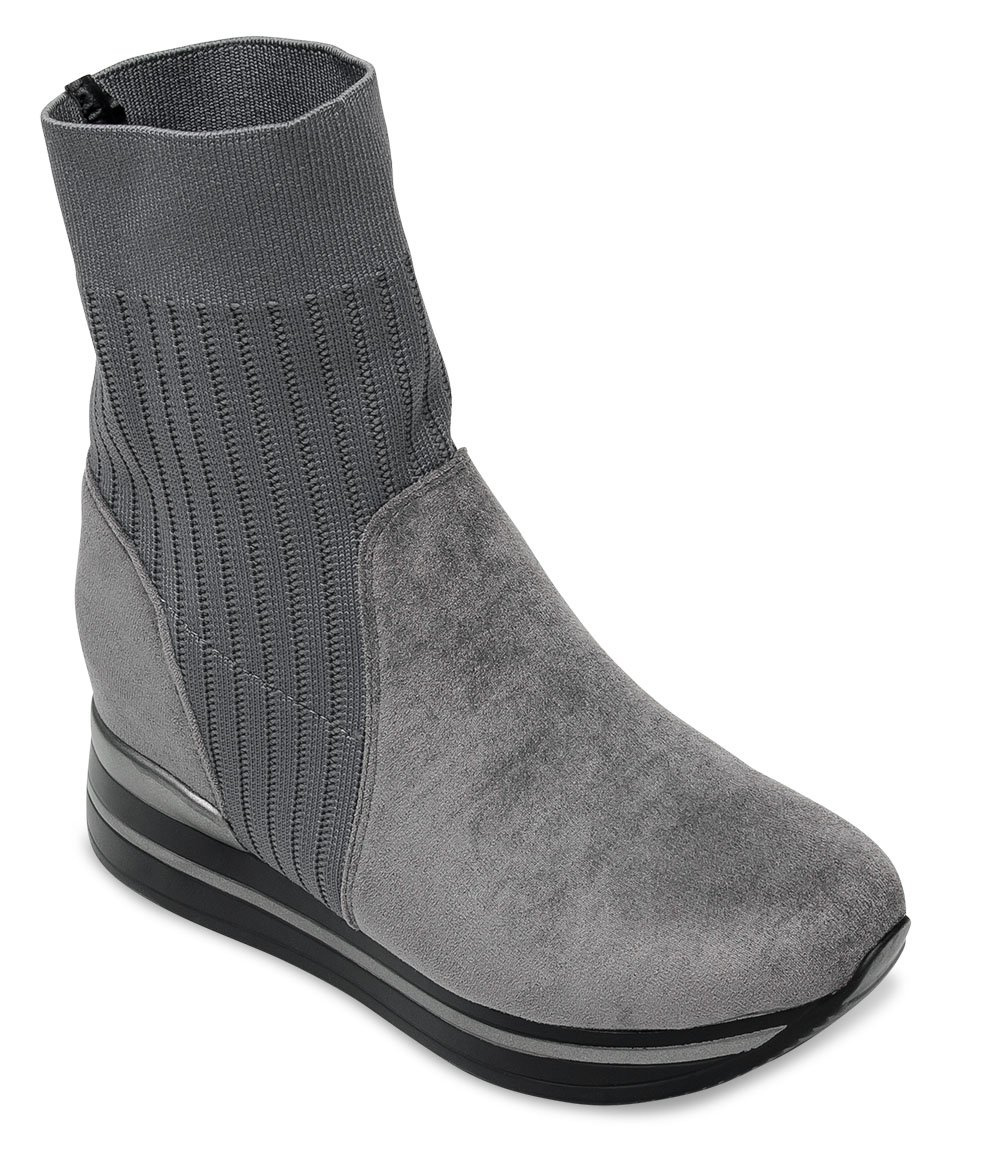 Botki damskie Sixth Sens JW63 Szare