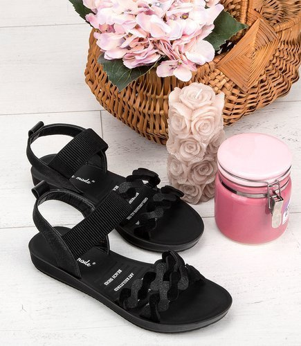 Sandałki damskie Super Mode 446 Czarne