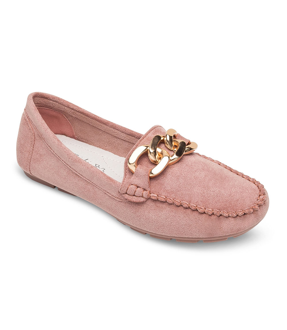 Mokasyny damskie Skotnicki P-3-0581 Różowe