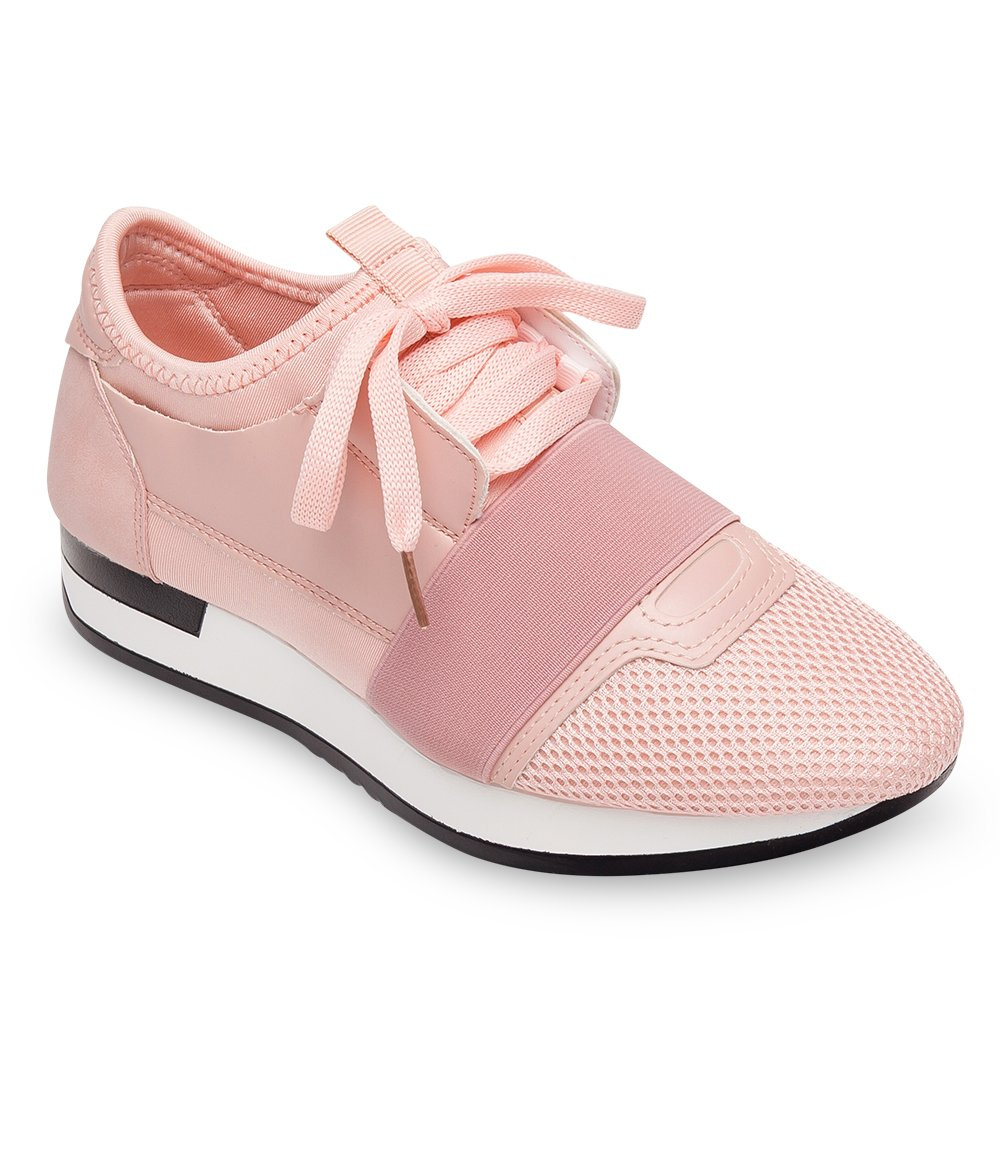 Buty sportowe damskie N/M 16-515-1 Różowe