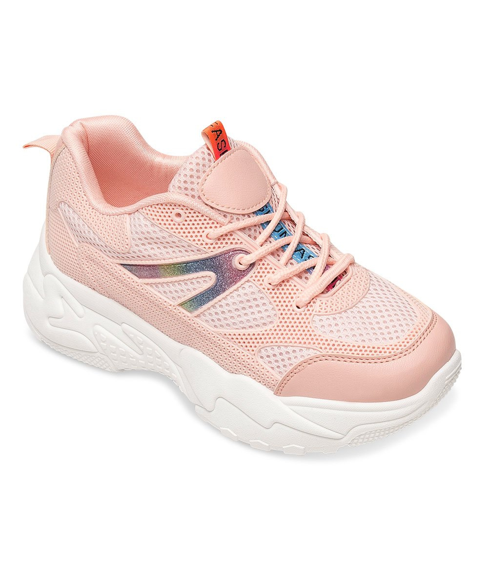 Buty sportowe damskie N/M BM-590 Różowe