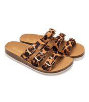 Klapki damskie Super Mode 1655 Panterka