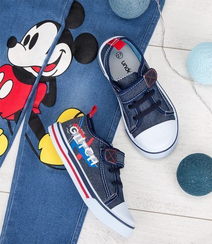 Trampki dziecięce Underline 27C1725 Granatowe