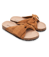 Klapki damskie Coco Perla 2553 Brązowe