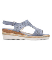 Sandałki damskie Skotnicki S-3-0516 Niebieskie