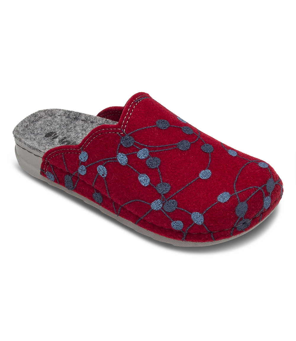Kapcie damskie Inblu UA-35 Bordowe