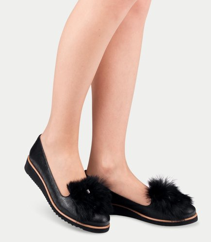 Półbuty damskie Stagórs 1223-01 Czarne