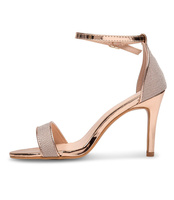 Sandałki damskie Style Shoes 6921 Szampańskie