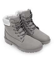 Trapery damskie N/M XR18031029 Szare