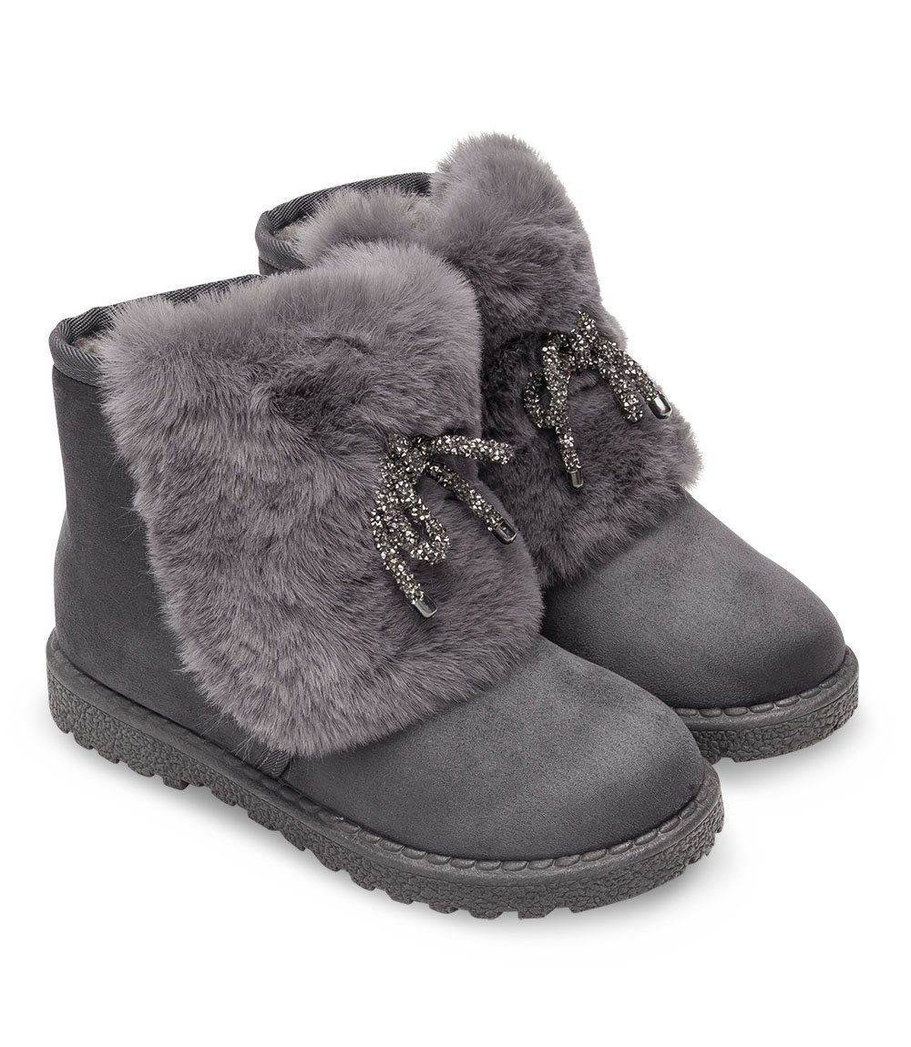 Śniegowce damskie N/M XR180702 Szare