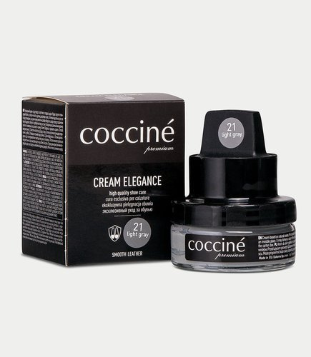 CREAM ELEGANCE Krem do obuwia Jasnoszary