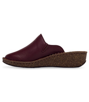 Klapki damskie Helios 236 Bordowe