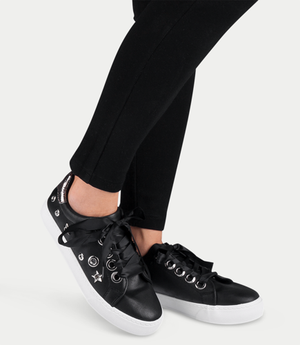 Buty sportowe damskie N/M R202 Czarne