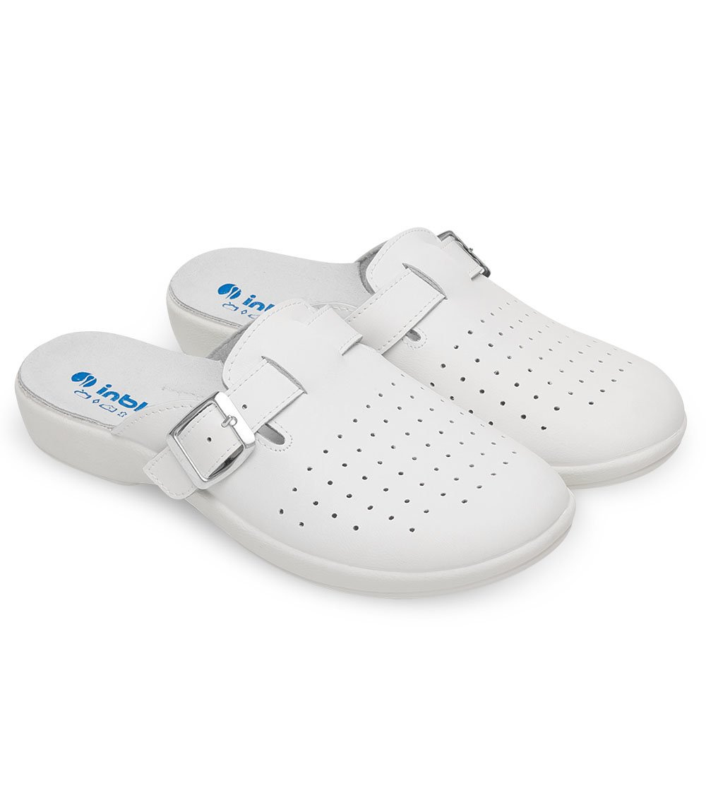 Klapki damskie Inblu AE-01 Białe