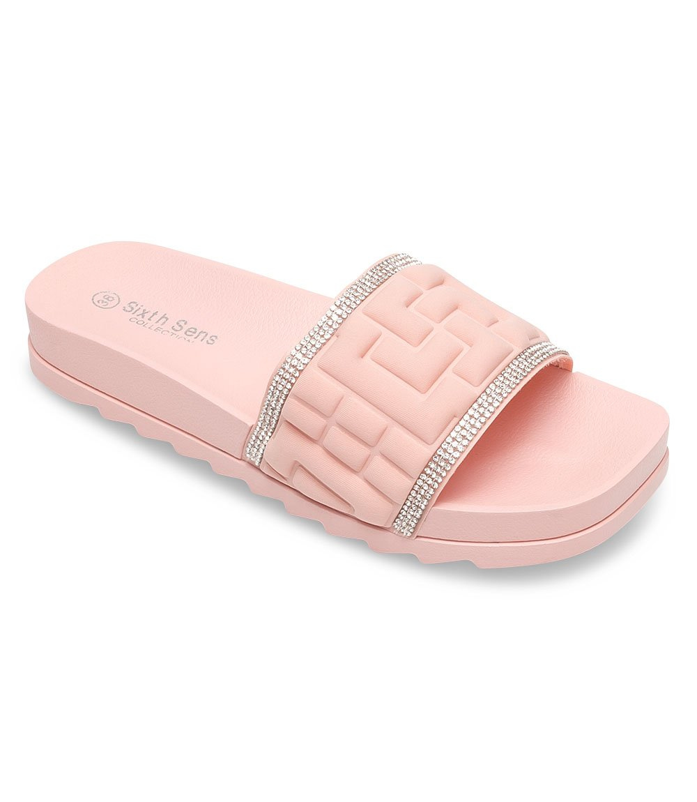 Klapki damskie Sixth Sens H13 Różowe