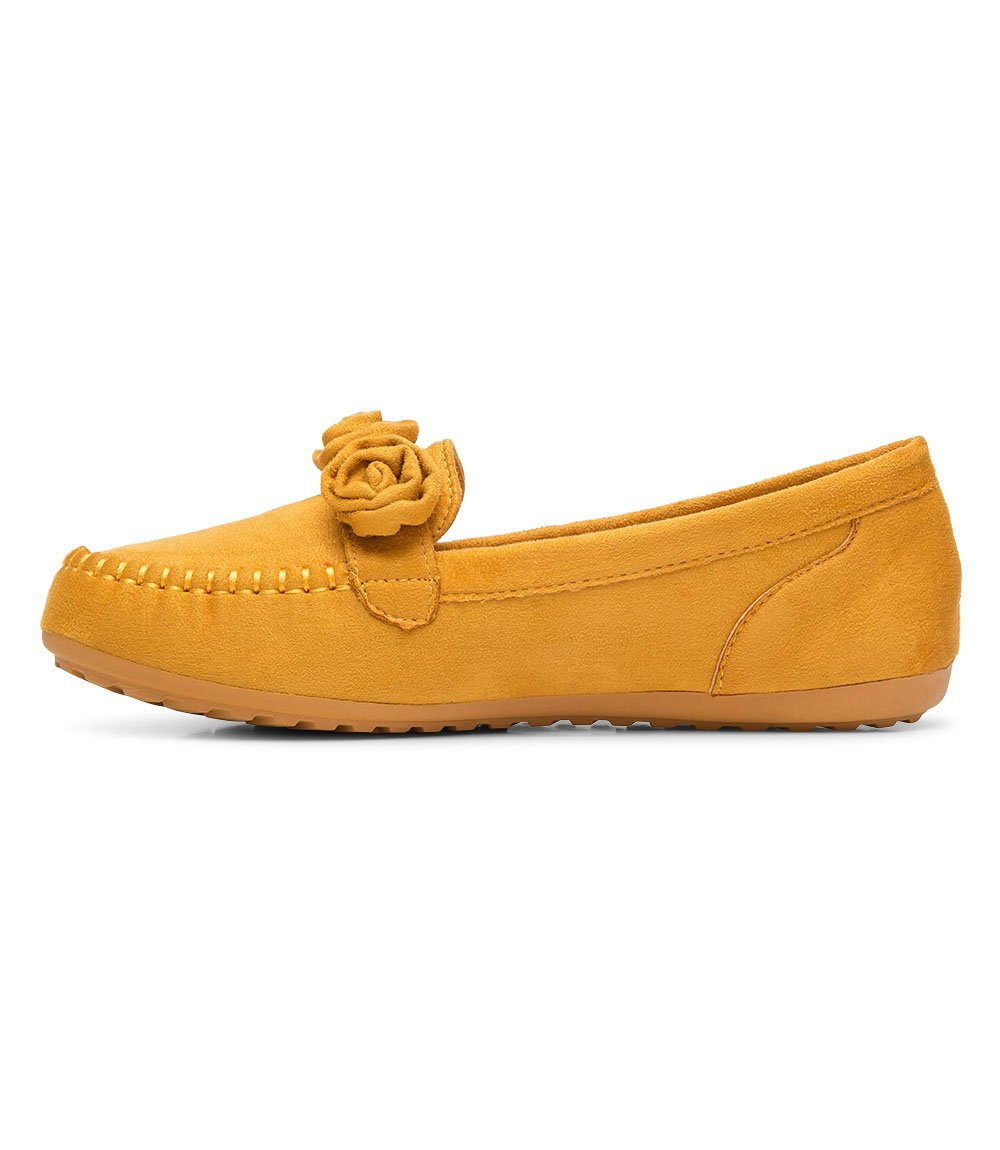 Mokasyny damskie Abloom 195-2 Żółte