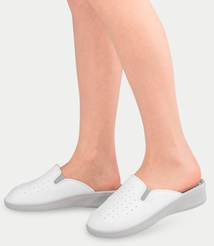 Klapki damskie Inblu 50-34 Białe