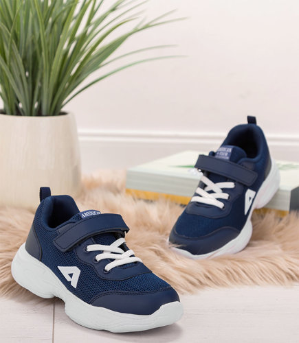 Buty sportowe dziecięce American Club BD02/21 Granatowe