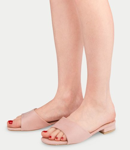 Klapki damskie Bestelle W-89 Różowe