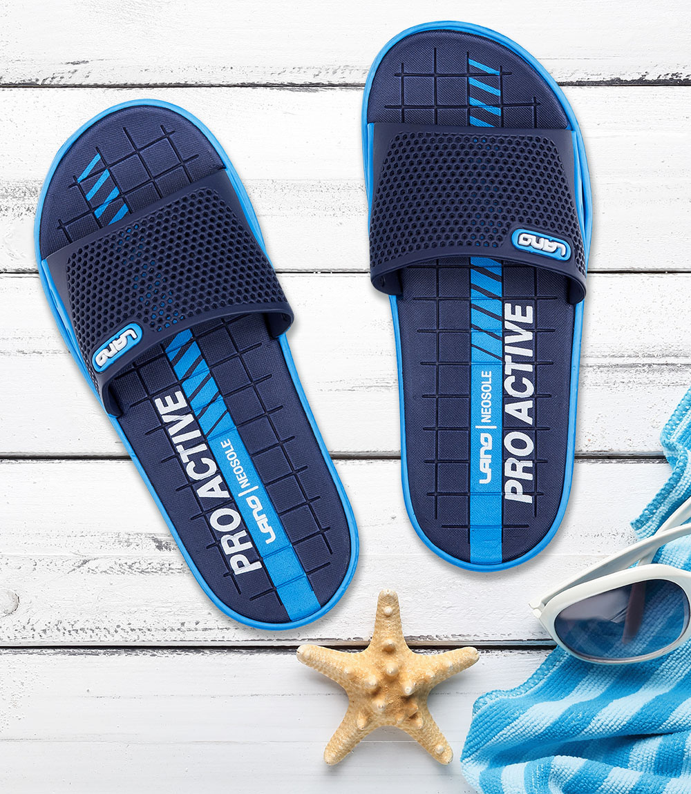 Klapki młodzieżowe basenowe Lano KL-3/6168-X1 Blue/Navy