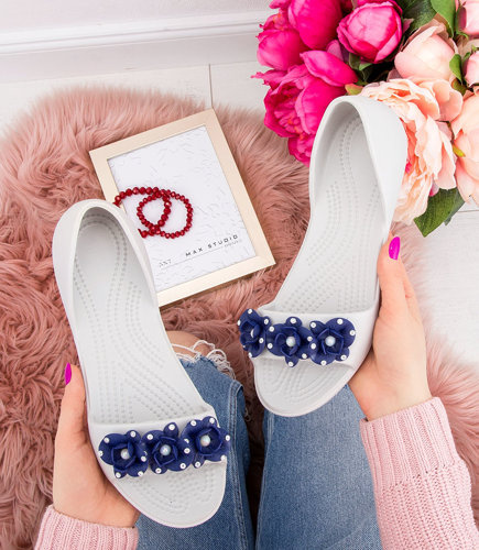 Balerinki damskie Realpaks SLJ-14F-F Szare