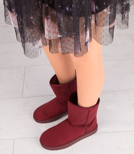 Śniegowce damskie C'M Paris C-01 Bordowe