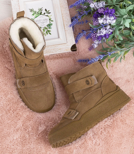 Śniegowce damskie Jankowski JK/B-3-302 Khaki