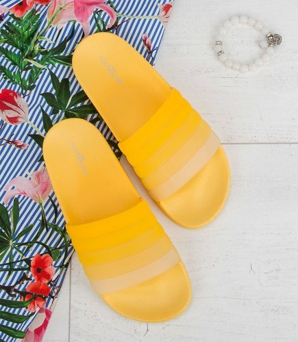 Klapki damskie Marquiiz K-9183 Żółte