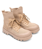 Botki damskie N/M HY288-G Khaki